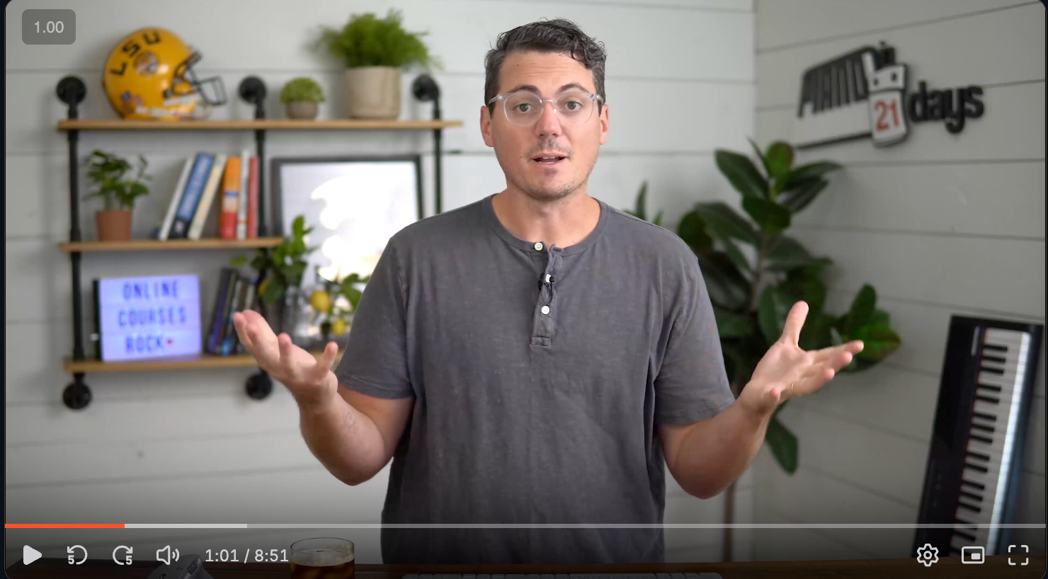Lesson video, Jacques Hopkins teaching